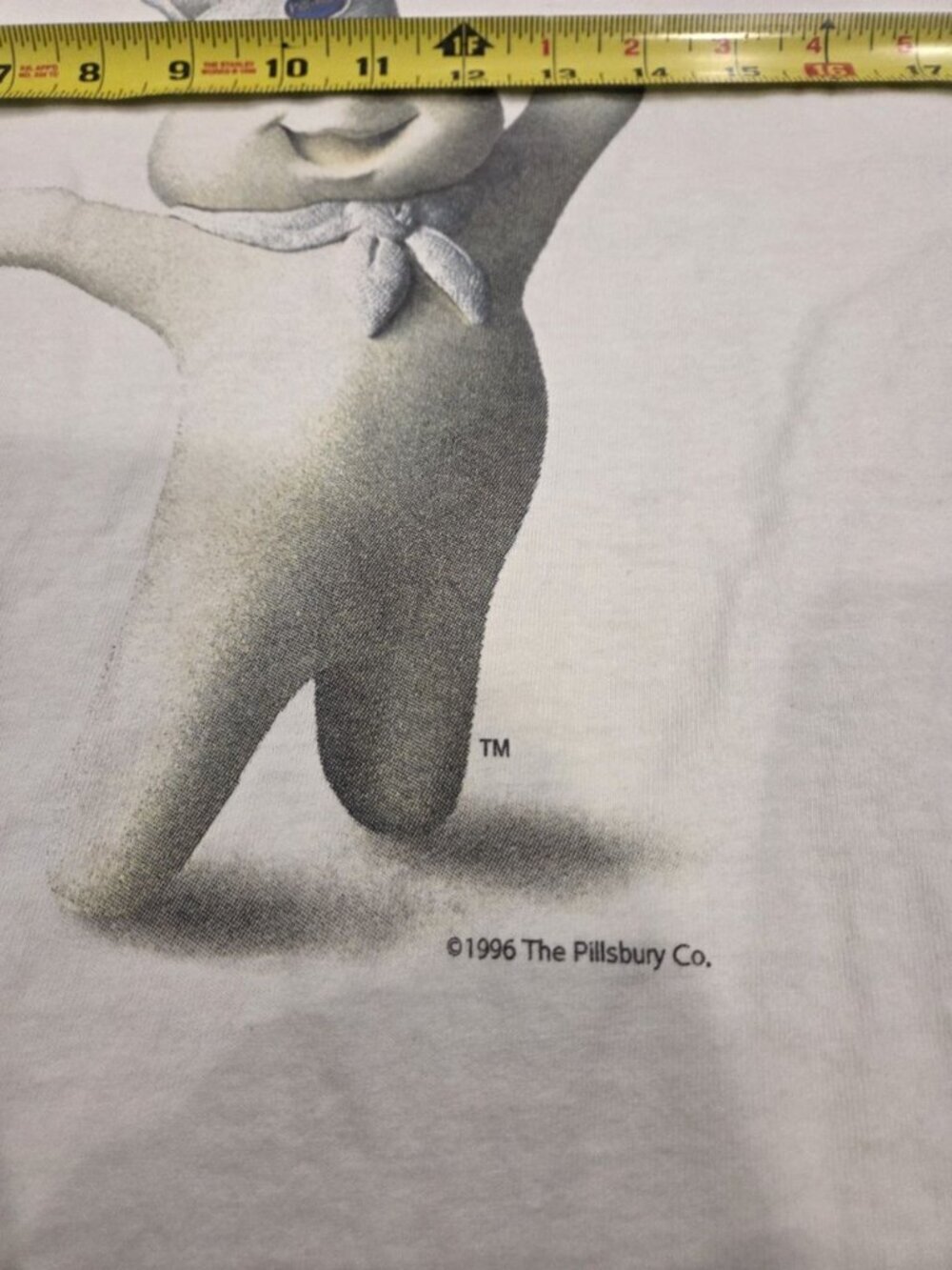 ​VTG 90s Pillsbury Doughboy T-Shirt XL Mix Stitch Made in USA Ideal Man - Picture 8 of 10